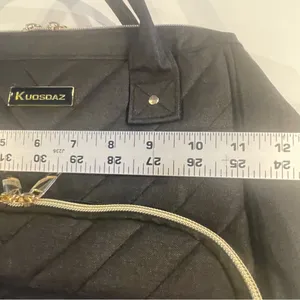 Kuosdaz Laptop Backpack 15.6"Travel with USB Charging Port Black Business Tech thumbnail 9