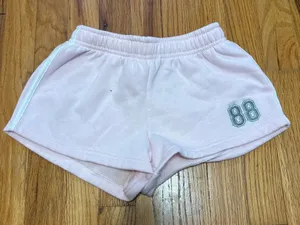 Fleece pink shorts Size XS thumbnail 1