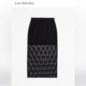 NWT Abercrombie Lace Midi Skirt thumbnail 3