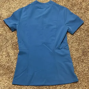 Figs Siaya Capri Blue V Neck Scrub Top‎ XXS thumbnail 8