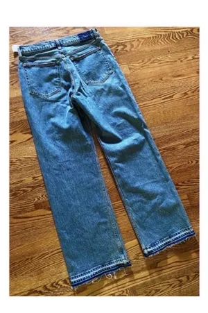 Abercrombie 90s High-Rise Straight Jeans thumbnail 8