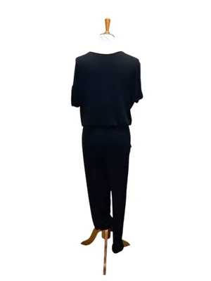 NS!!! Young Fabulous & Broke Jumpsuit Black Size M Minimalist Spring Vacation Ca thumbnail 13