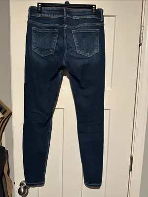 KanCan Dark Blue Women's Stretch Skinny Jeans thumbnail 8