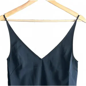 NWT - Thakoon Womens Tank Top Small Black Camisole V Neck Coquette thumbnail 2
