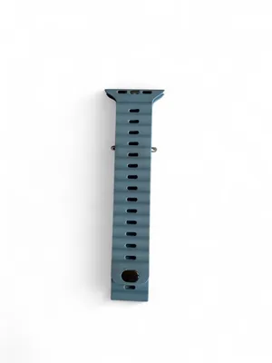 Slate Blue Silicone Ocean Band for Apple Watch Ultra (49mm) - NWOT thumbnail 2