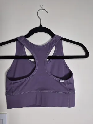 Nike Purple Racerback Sports Bra Bralette thumbnail 4
