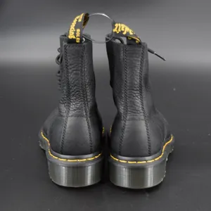 Dr. Martens 1460 Pascal Women 7 Black Excellent Virginia Leather Combat Boots thumbnail 3