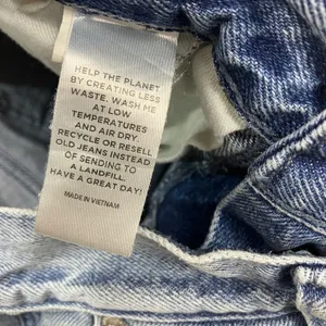 Pacsun Baggy Carpenter Jeans Light Wash Denim Women's Size 28x30‎ thumbnail 6