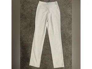 H&M Women Grey Slim Ankle Pants Size 0 thumbnail 6