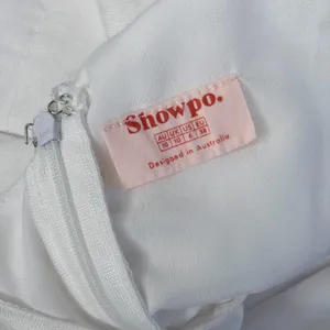 Showpo. White Linen Blend Mini Dress thumbnail 4