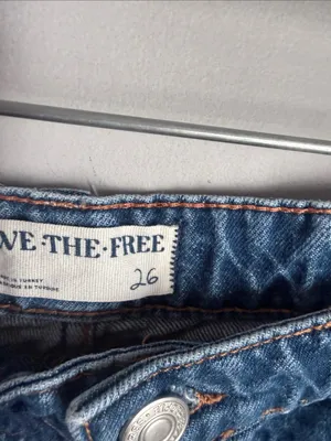 Free People We The Free Palmer Tunnel Vision Baggy Relaxed Cuffed Jeans thumbnail 7