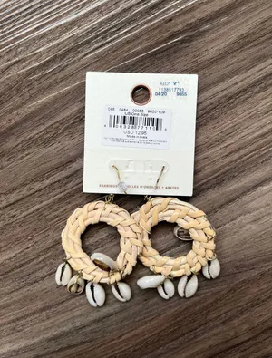 Outfitters Shell Dreamcatcher Earrings thumbnail 2