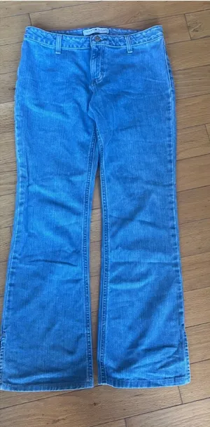 Vintage Y2K Super Low Rise Flare Tommy Hilfiger Jeans with slit thumbnail 1