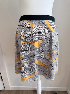 Loft Fern Cascade Ruffle Skirt thumbnail 6