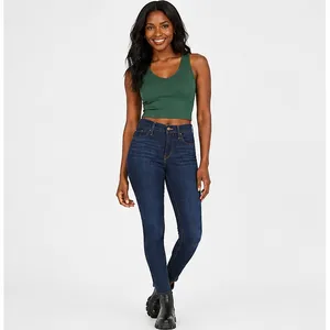 Levis 311 Shaping Skinny Womens Jeans 25x28 Blue Mid Rise Stretch Denim 5-Pocket thumbnail 5