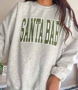Santa baby crewneck Size XL thumbnail 4
