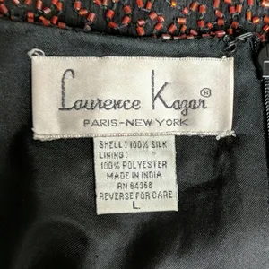 Laurence Kazar Vintage Beaded Top - Size L - GUC thumbnail 6