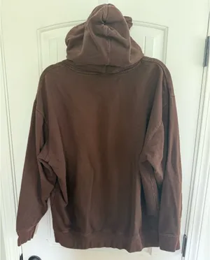 Morgan Wallen Last Night Hoodie Brown Size XL thumbnail 3