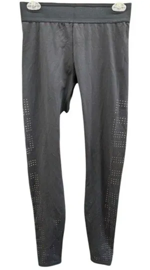 Lululemon Black Laser-Cut Detail‎ High-Rise Leggings Size 8 thumbnail 1
