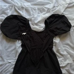GB Puff Sleeve Mini Dress Black Size undefined thumbnail 8