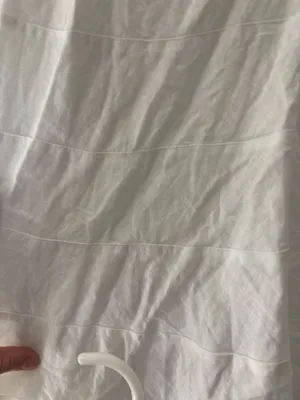 Ralph Lauren white linen midi skirt thumbnail 2