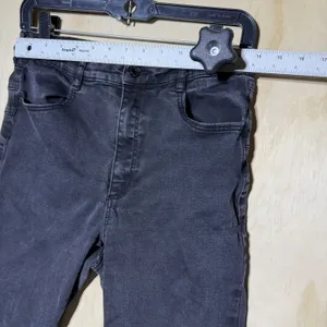 Garage Womens Size 9 Black Skinny Jeans Stretch Denim Dark Wash Casual thumbnail 4