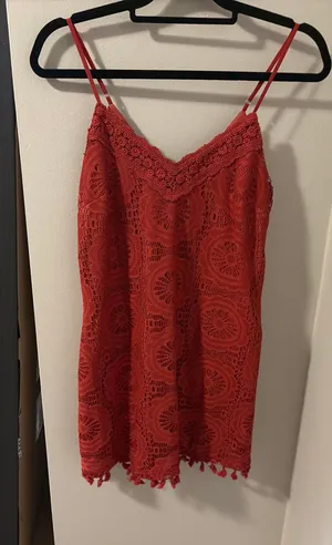 Xtraordinary Terracotta dress thumbnail 1