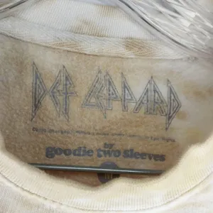 Goodie Two Def Leppard Hysteria Tie-Dye Colorful Graphic Sweatshirt thumbnail 3