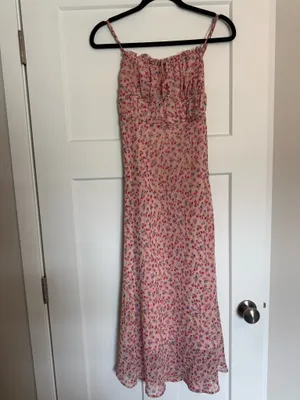 ASTR The Label Dress Midi Floral thumbnail 6
