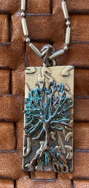 Tree Of Life Silver Necklace thumbnail 1