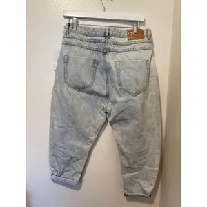 NWT One Teaspoon Sz 26 Blue Ash Eagles Slouchy Low Waist Dropped Crotch Jeans thumbnail 5