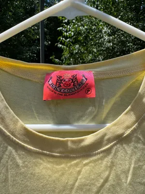 Short Sleeve Juicy Couture Tee Yellow thumbnail 3