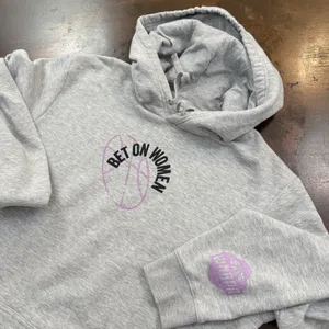 Fanatics Heather Gray Bet On Women WNBPA Basketball Sports Hoodie Sportswear 2XL thumbnail 1