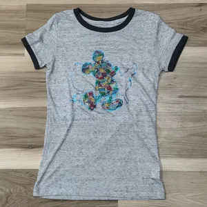 Disney Parks Epcot Lightweight Mickey Tee Shirt Women’s Small thumbnail 1