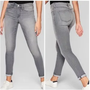Athleta Grey Sculptek Ultra Skinny Jeans Size 8 Tall thumbnail 2