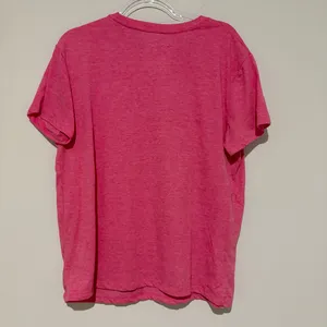 Mattel Barbie Graphic T Shirt Short Sleeve Car‎ Velvet Print Tee pink Women’s XL thumbnail 3