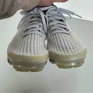 Nike Air Vapormax Flyknit 3 Pure‎ Platinum Shoes Size 8 thumbnail 3