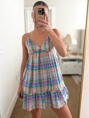 Wild Fable Plaid Mini dress thumbnail 2