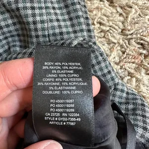 Aritzia sunday best plaid mini skirt thumbnail 4