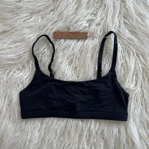 Skims Fits Everybody Scoop Neck Bralette Onyx Size XS thumbnail 2