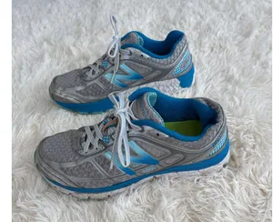 New Balance 860v15 Women's Running Shoes Silver Blue Cushioned Athletic Sneakers thumbnail 4