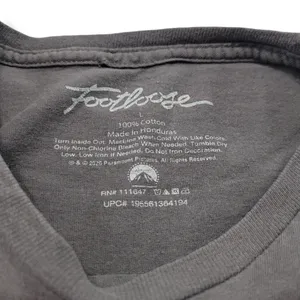 Footloose Shirt Size Large Lg Kevin Bacon Graphic Print T-Shirt Graphic Tee Gray Unisex T-shirt thumbnail 9