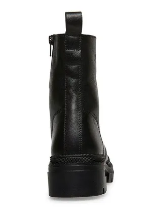 Black Leather Jamisyn Combat Boots thumbnail 4