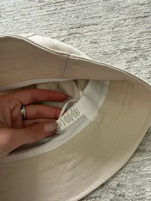 Neutral Beige Bucket Hat thumbnail 3