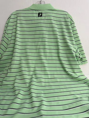 Footjoy Tibúron Naples Light Green Golf Polo Shirt thumbnail 4