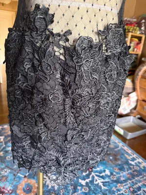 Lace Dress Black Size M thumbnail 4