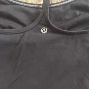 Lululemon Athletica Black Y Tank Top 6 thumbnail 4