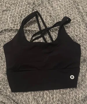 Astoria Activewear Black Sports Bra thumbnail 1