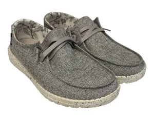 Hey Dude Casual Canvas Slip-On Shoes Wendy style L Linen Size 7 thumbnail 1