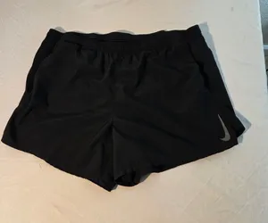 Nike Women’s Dri-FIT Running Shorts Brief Liner Black Size XL W-156 thumbnail 1